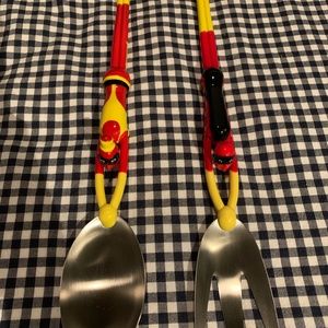 Pylones Paris Superhero Salad Cutlery Set